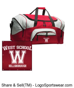 West Logo Duffle Bag Design Zoom